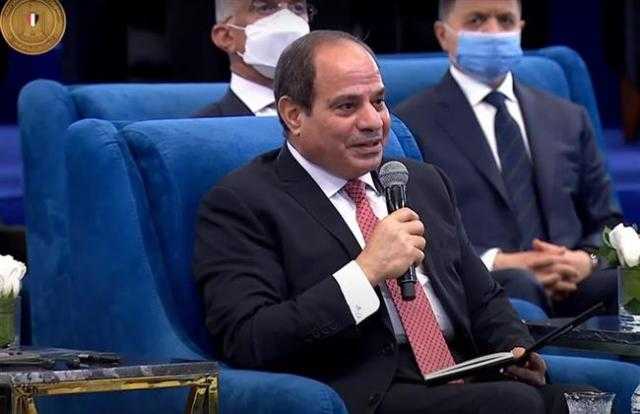 السيسي: تقرير الأمم المتحدة للتنمية البشرية شهادة للشعب ومسار التنمية المستدامة في مصر