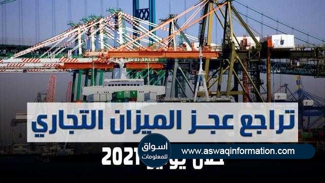 بنسبة 14.6%.. عجز الميزان التجاري يتراجع في مصر خلال يوليو 2021