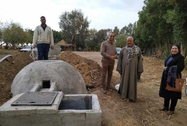 وزيرة البيئة تعلن استلام اربع وحدات بيوجاز بمحافظه الفيوم