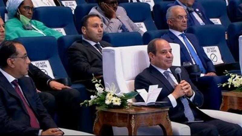 الرئيس السيسي: مصر الدولة رقم 1 بمعالجة المياه طبقًا لمعايير الصحة العالمية