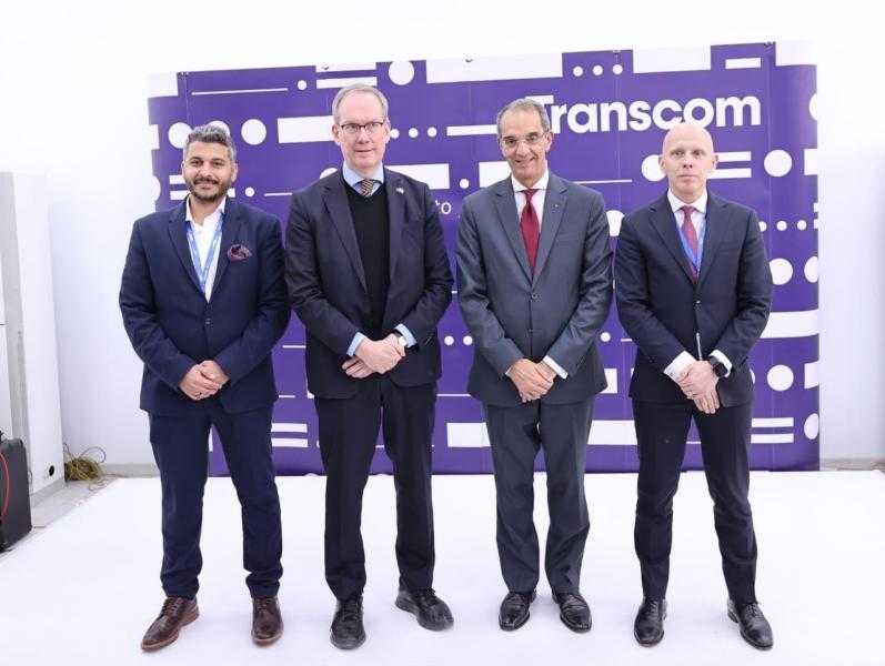 خدمات التعهيد إحدى خدماتها.. وزير الاتصالات يفتتح مقر شركة ترانسكوم Transcom السويدية بمصر