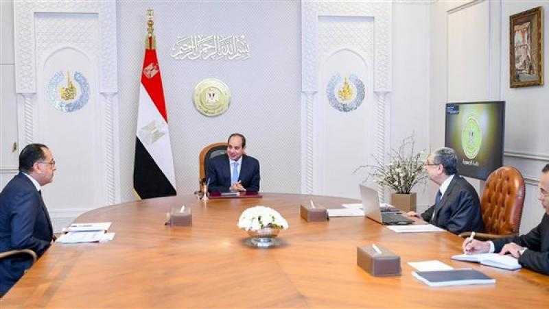 الرئيس السيسي يتابع مستجدات مشروعات الربط الكهربائي مع دول الجوار