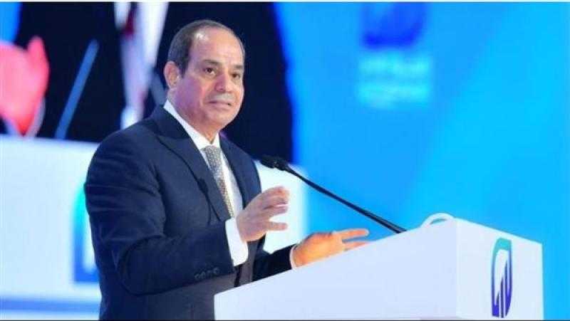 الرئيس السيسي: إنفاق 10 تريليونات جنيه لتطوير البنية الأساسية