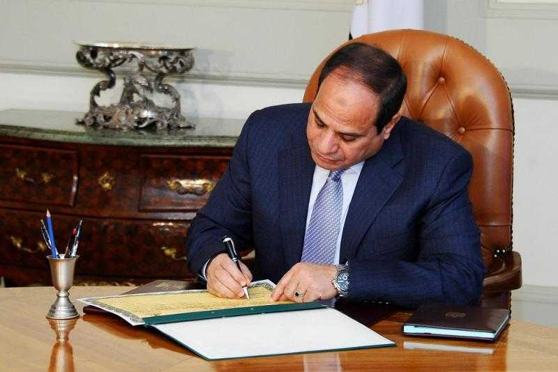 الرئيس السيسي يوقع قوانين بربط الحساب الختامي لموازنة عدد من الهيئات