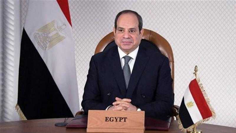 الرئيس السيسي يتفقد الكمين المشترك للقوات المسلحة والشرطة أمام معبر السلوم