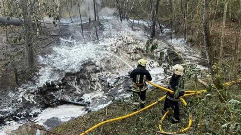 إصابة 9 أشخاص في حادث انفجار خط أنابيب بأوكرانيا