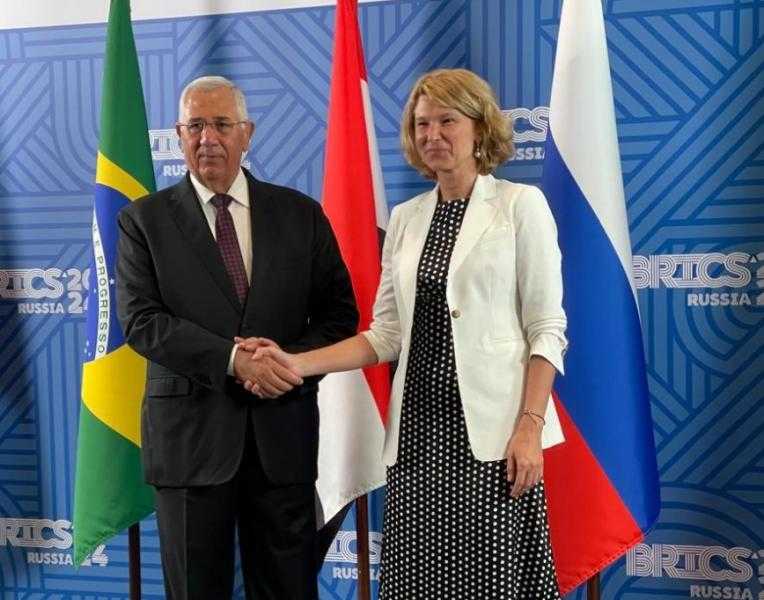 مصر وروسيا يبحثان تعزيز التعاون الزراعي في ضوء عضويتهما بالبريكس