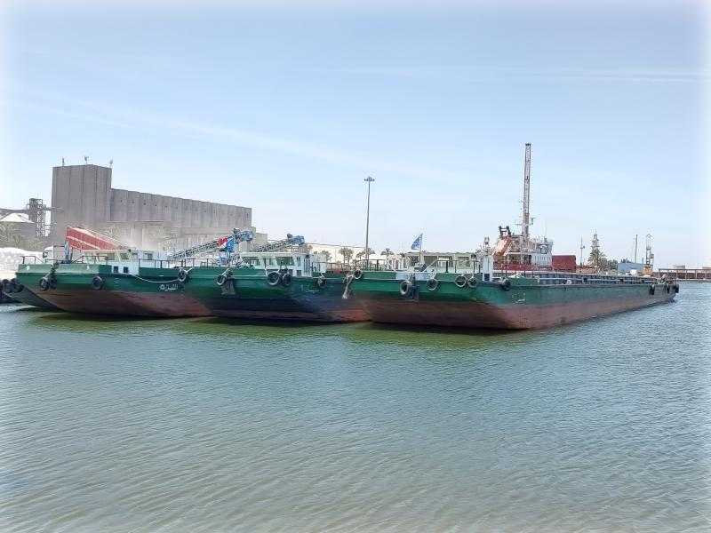 تضم سكر وعدس.. ميناء دمياط يستقبل 45109 أطنان من البضائع