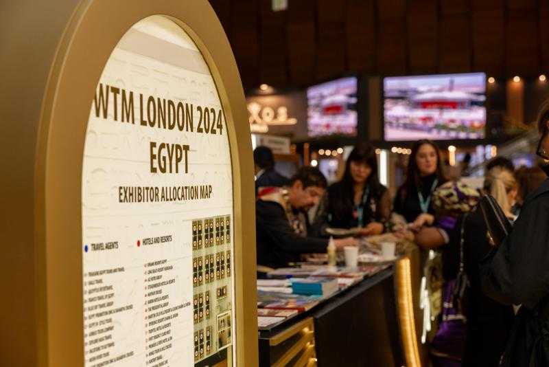 تفاصيل الجناح المصرى المُشارك فى بورصة لندن الدولية للسياحة WTM2024