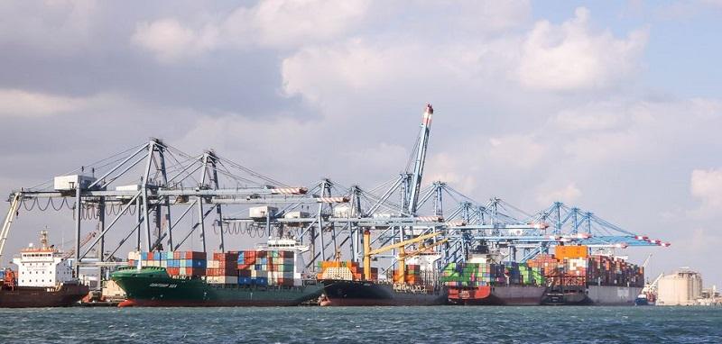 شحن وتفريغ وتداول 243 ألف طن بضائع بميناء الإسكندرية