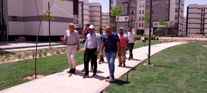 «الجزار» يتابع تنفيذ سكن موظفي العاصمة الإدارية الجديدة بمدينة بدر
