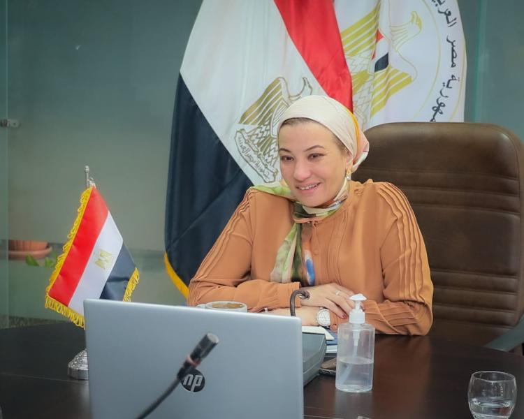 وزيرة البيئة الدكتورة ياسمين فؤاد