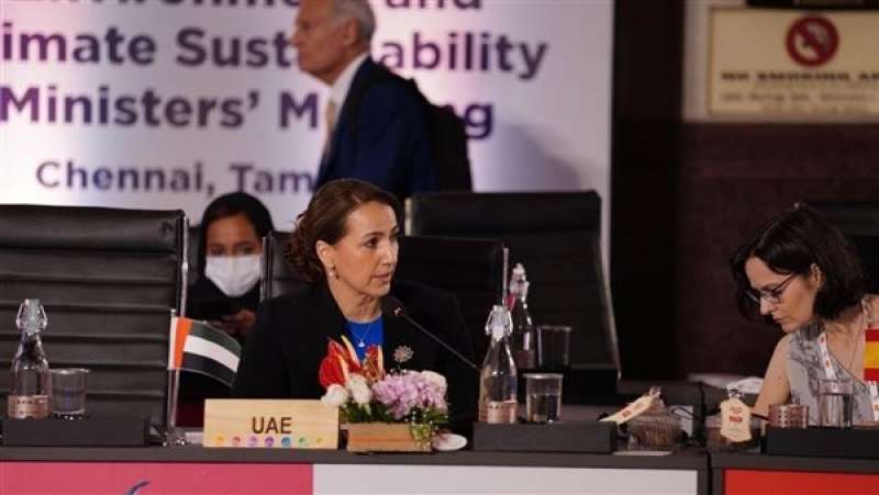 وزيرة التغير المناخي والبيئة بالإمارات مريم بنت محمد المهيري