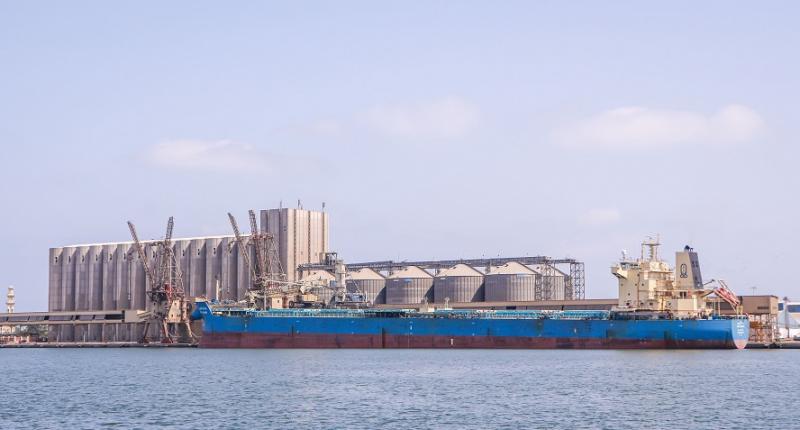 ميناء دمياط يستقبل 75166 طنًا من البضائع