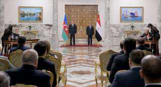 توقيع 7 اتفاقيات ومذكرات تفاهم بين مصر وأذربيجان| فيديو