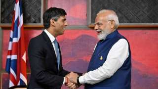 رئيسا وزراء الهند وبريطانيا يبديان ارتياحهما لتقدم مفاوضات اتفاقية التجارة الحرة