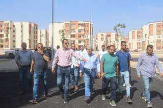 مسؤولو أجهزة 4 مدن يتفقدون تنفيذ وحدات ”سكن لكل المصريين”| صور
