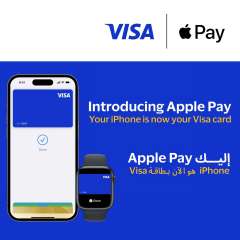 بطريقة آمنة وسلسة.. فيزا توفر خدمة ”Apple Pay” لعملائها في مصر