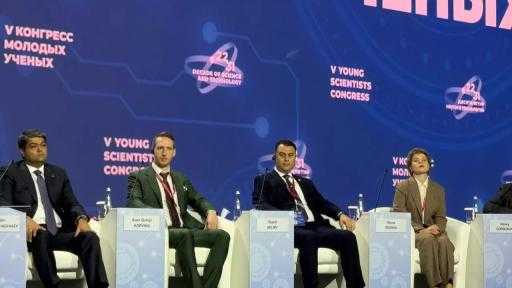 رئيس هيئة المحطات النووية يشارك في مؤتمر العلماء الشباب بمدينة سوتشي الروسية رئيس هيئة المحطات النووية يشارك في مؤتمر العلماء الشباب بمدينة سوتشي الروسية