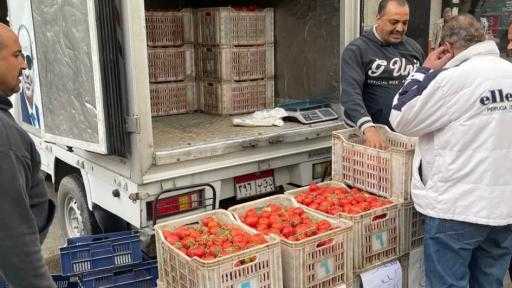 ”الصناعات الغذائية” تدفع بسيارات متنقلة لطرح الطماطم بأسعار مخفضة| صور ”الصناعات الغذائية” تدفع بسيارات متنقلة لطرح الطماطم بأسعار مخفضة| صور