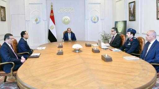 الرئيس السيسي يُوجه بمواصلة العمل على تحقيق الاكتفاء الذاتي من السلع الزراعية... الرئيس السيسي يُوجه بمواصلة العمل على تحقيق الاكتفاء الذاتي من السلع الزراعية والثروة الحيوانية والسمكية والداجنة